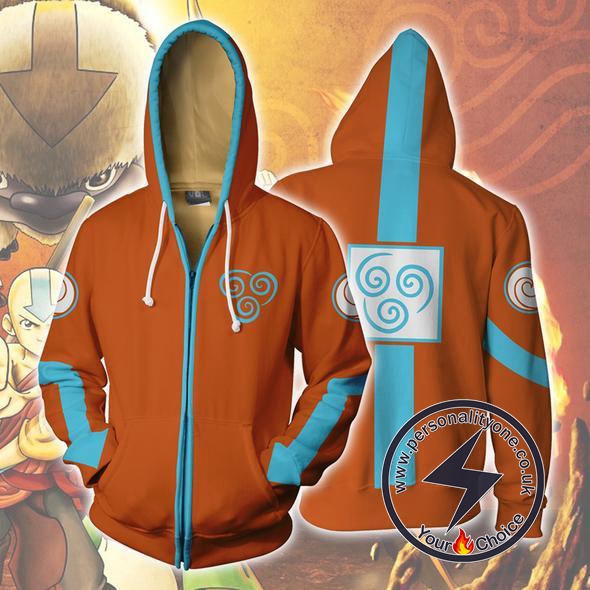 Avatar The Last Airbender Zip Up Hoodie Jacket